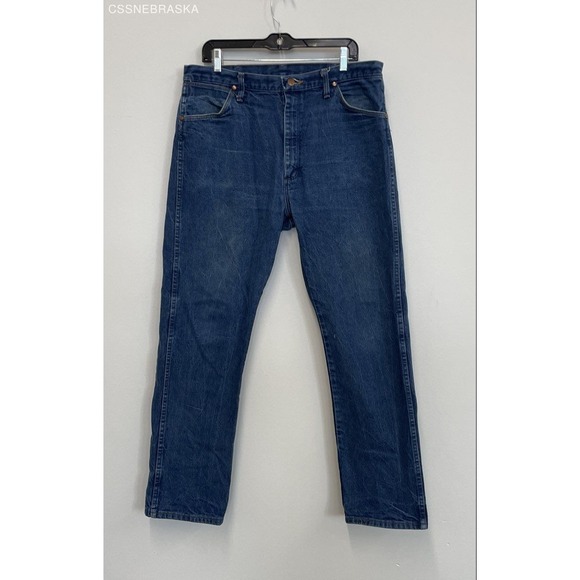 Wrangler Other - Wrangler Blue 13MWZ Cowboy Cut men's jeans in 100% cotton denim - Size 38x32